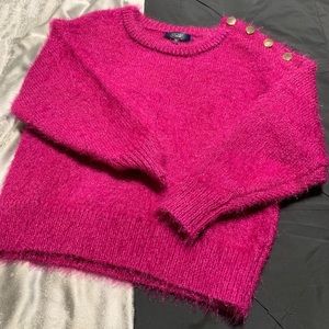 Brand New.  Never Worn. Sweater with Buttons